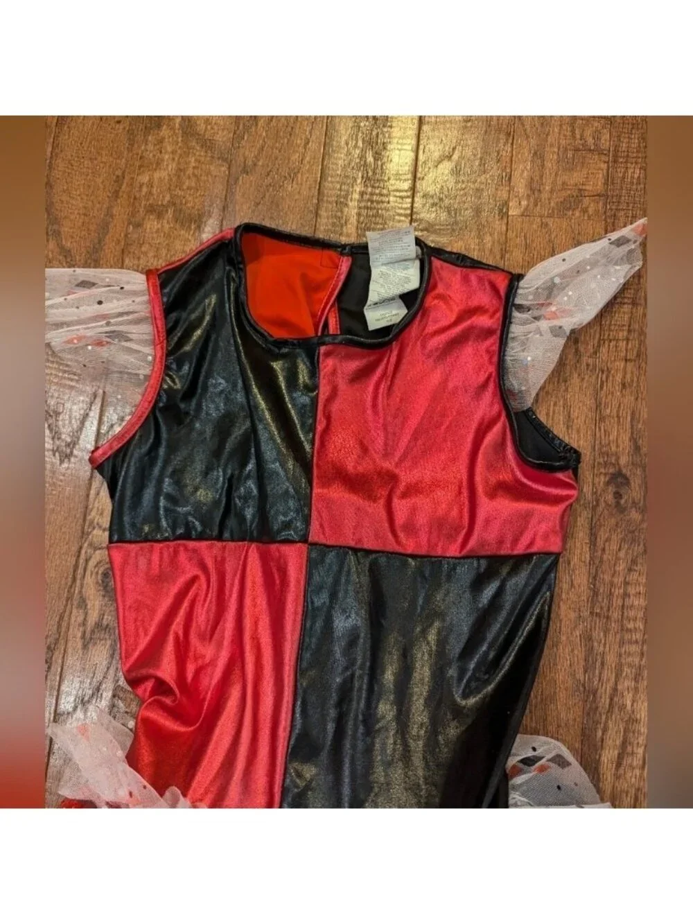 Rubie's Harley Quinn Deluxe Child Costume Tutu Dress Size Large 10-12